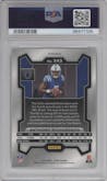 Anthony Richardson from the 2023 Panini Prizm set featuring a Silver Prizm parallel graded by PSA and given an overall grade of 10.