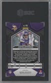 Justin Jefferson from the 2024 Panini Mosaic set featuring a Genesis parallel graded by SGC and given an overall grade of 9.