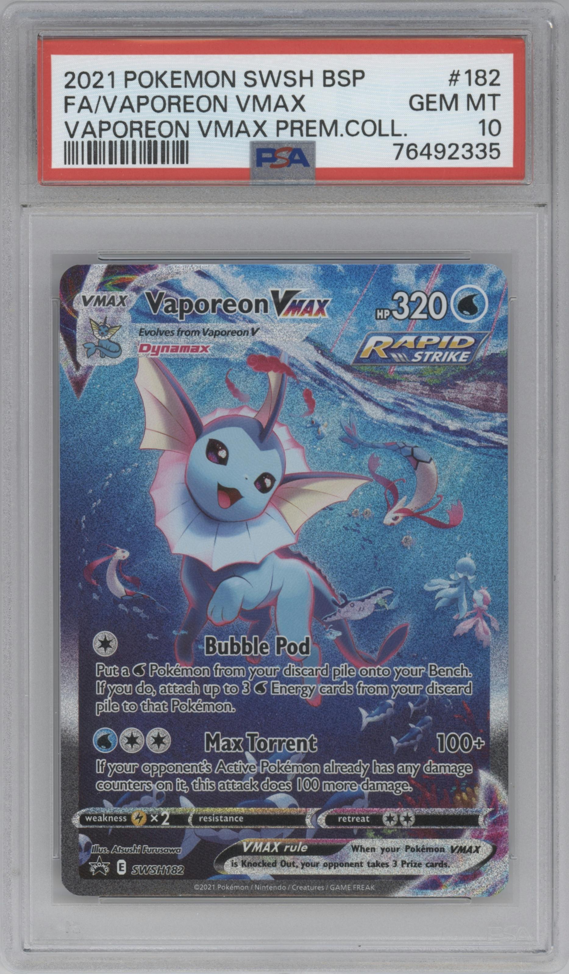 Pokemon gem deals 10 vaporeon vmax