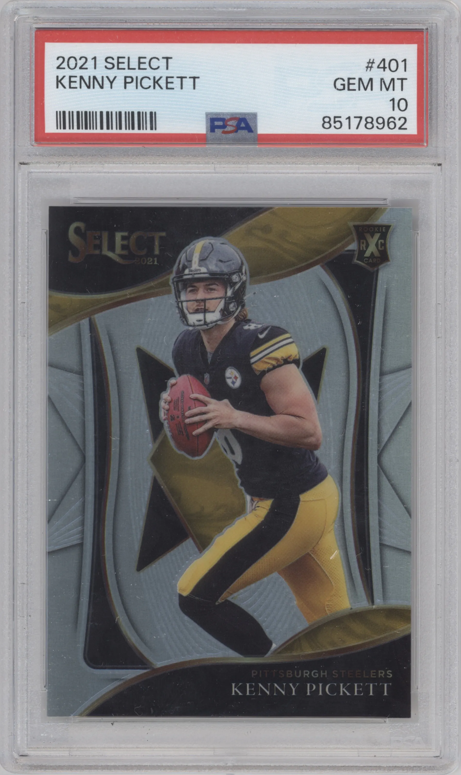 2021 Panini Select 2022 XRC Kenny Pickett #401 PSA 10