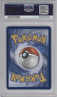 Geeta from the 2023 Pokemon SV set graded by PSA and given an overall grade of 10.