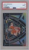 Bo Nix from the 2024 Panini Obsidian set graded by PSA and given an overall grade of 9.