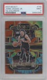 Jaime Jaquez Jr. from the 2023-24 Panini Select  set featuring a Tie-Dye Prizm parallel graded by PSA and given an overall grade of 9.