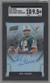 Bob Griese from the 2021 Panini Spectra set graded by SGC and given an overall grade of 9.5.