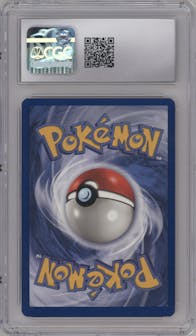 Electrode from the 1999 Pokemon set graded by CSG and given an overall grade of 9.