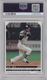 Shohei Ohtani from the 2013 BBM set featuring a 2nd Version parallel graded by PSA and given an overall grade of 9.