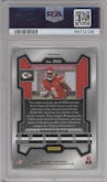 Rashee Rice from the 2023 Panini Prizm set featuring a Green Prizm parallel graded by PSA and given an overall grade of 10.