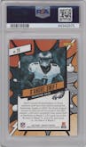 D'Andre Swift from the 2023 Panini Absolute set graded by PSA and given an overall grade of 9.