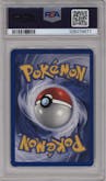 The Rocket's Trap from the 2000 Pokemon GH set graded by PSA and given an overall grade of 8.