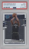 Anthony Edwards from the 2020-21 Panini Donruss Optic set graded by PSA and given an overall grade of 10.