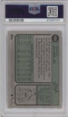 Ronald Acuna Jr. from the 2023 Topps Heritage set graded by PSA and given an overall grade of 10.