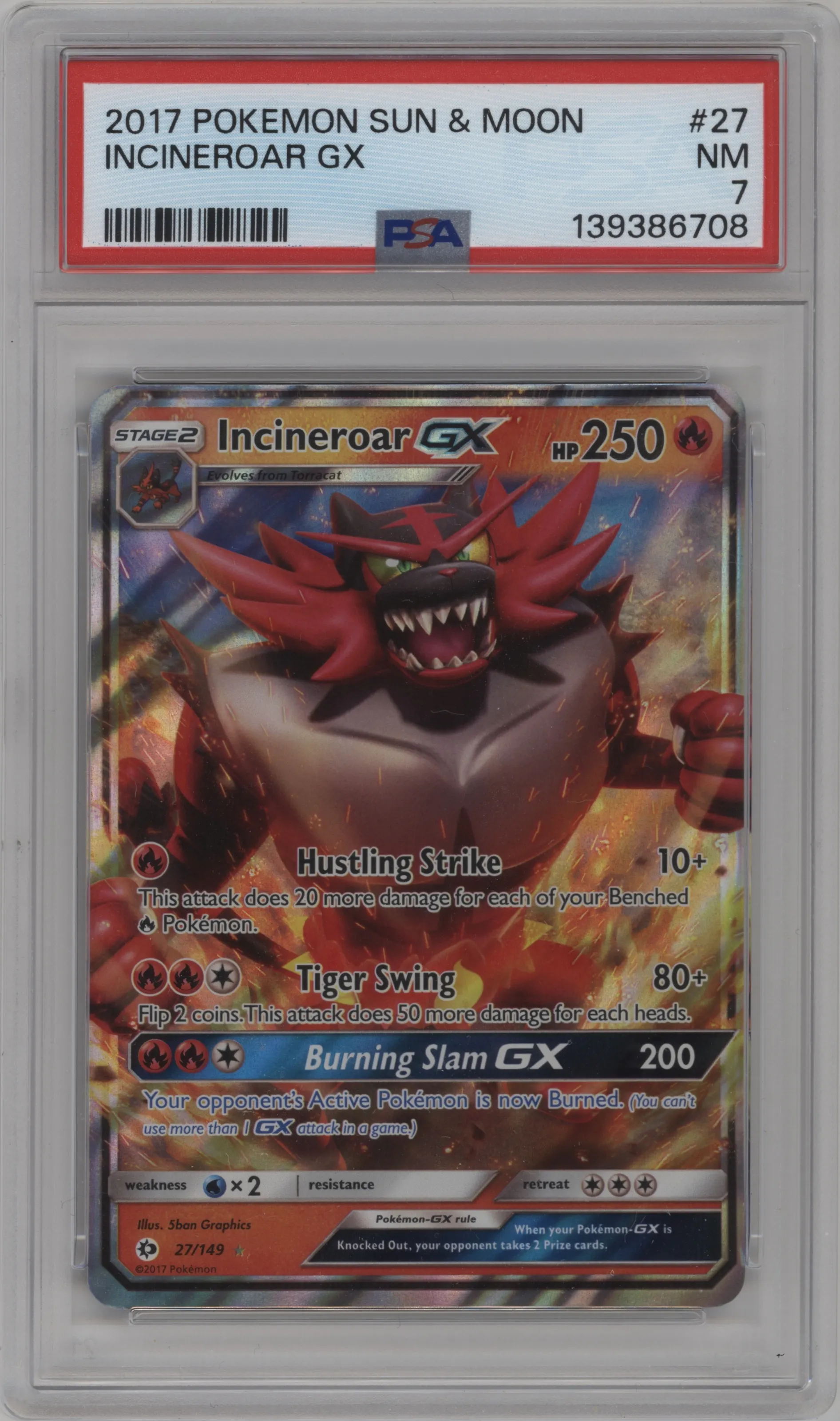 Incineroar GX