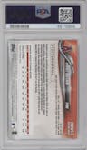 Shohei Ohtani from the 2018 Topps Holiday set graded by PSA and given an overall grade of 9.