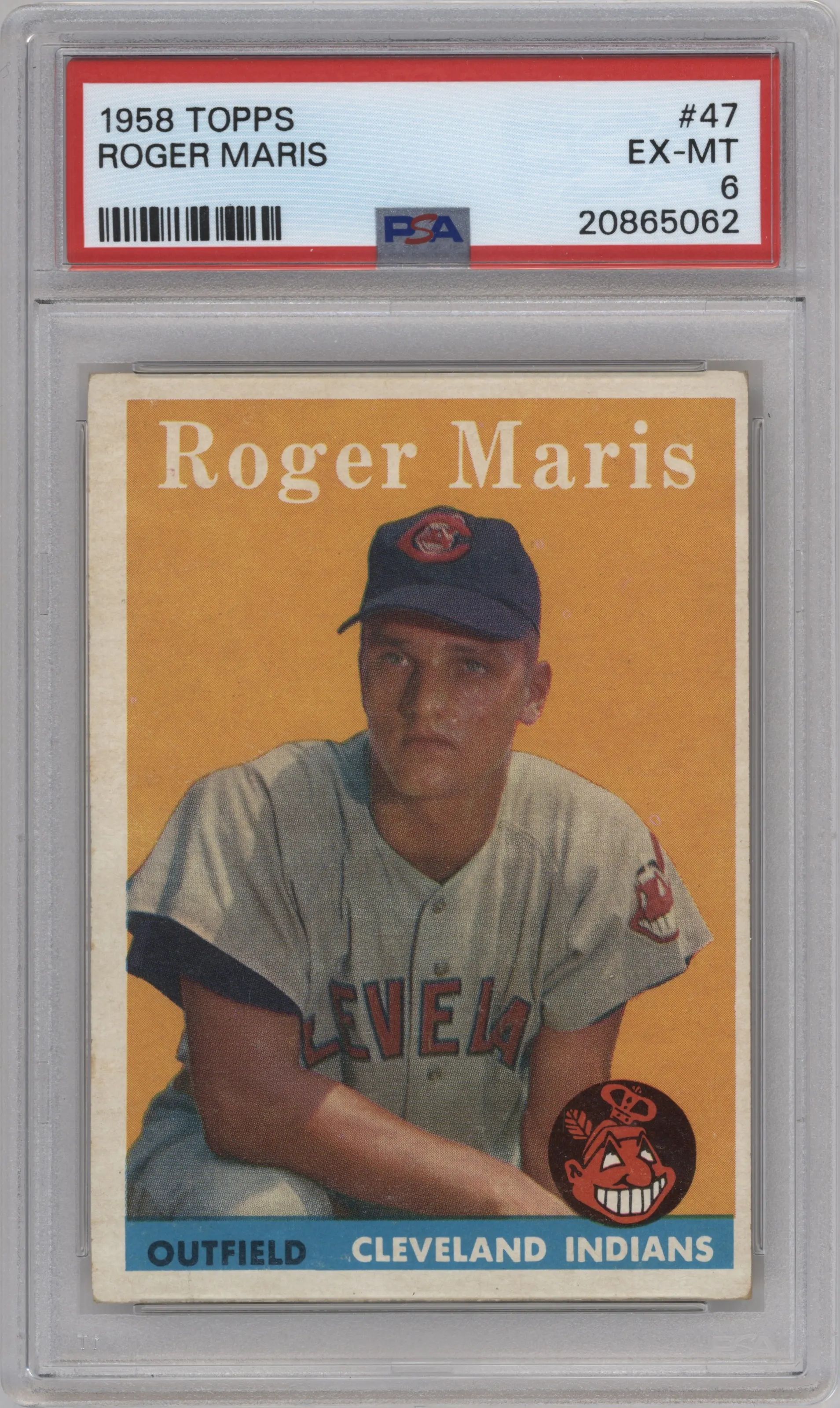 1958 Topps Roger Maris PSA 6