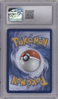 Mewtwo from the 2023 Pokemon SV set featuring a Ultra Premium Collection parallel graded by CSG and given an overall grade of 8.5.