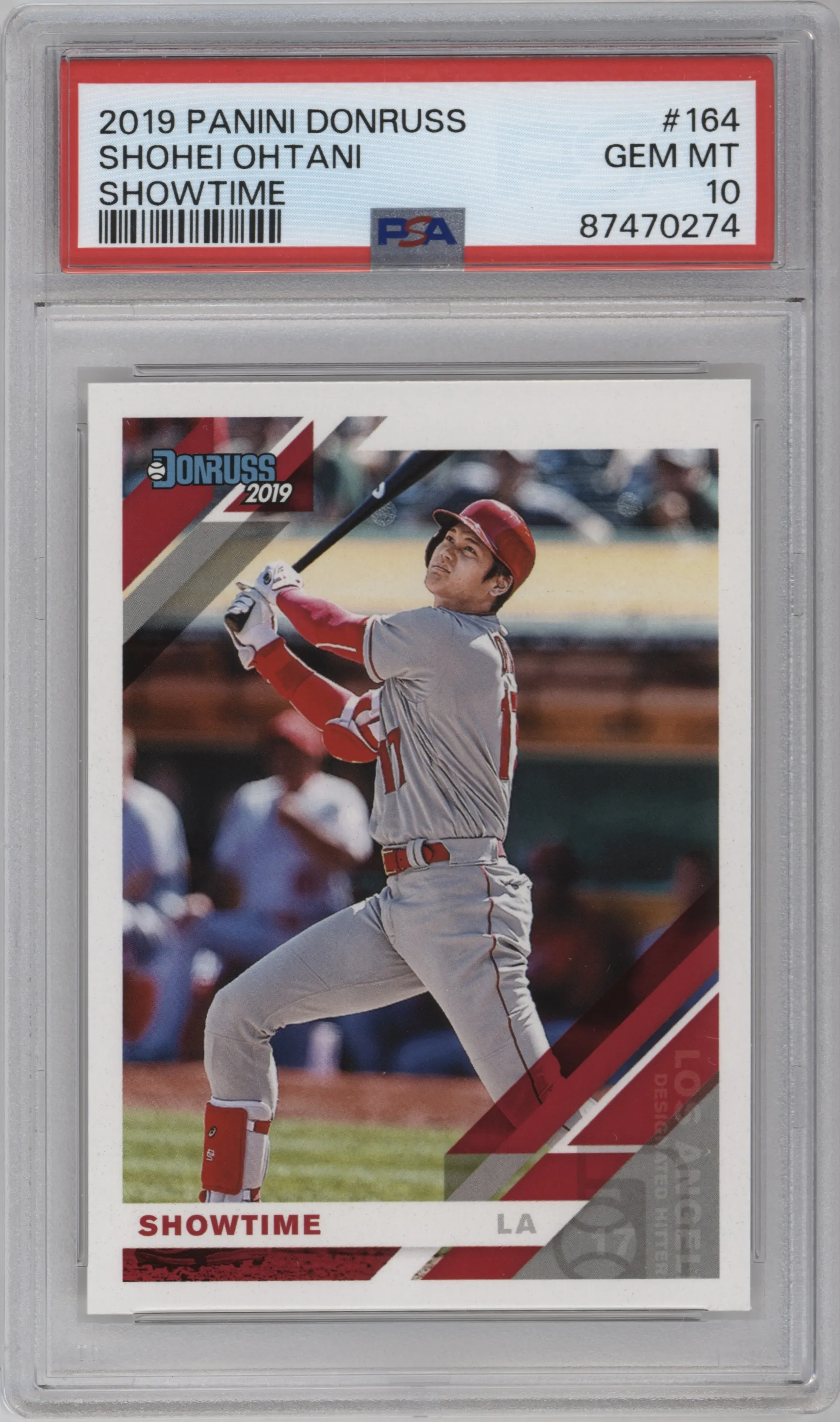 2019 Donruss Variations Shohei Ohtani #164 PSA 10