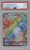 Charizard VMAX from the 2020 Pokemon SWSH set graded by PSA and given an overall grade of 9.