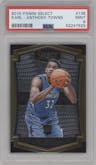 Karl-Anthony Towns from the 2015-16 Panini Select  set graded by PSA and given an overall grade of 9.