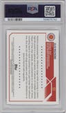 Juju Watkins from the 2023 Topps Chrome McDonald's All American set graded by PSA and given an overall grade of 10.