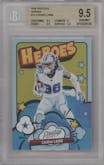 CeeDee Lamb from the 2024 Panini Prestige  set graded by Beckett and given an overall grade of 9.5.