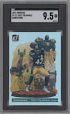 Troy Polamalu  from the 2021 Panini Donruss set graded by SGC and given an overall grade of 9.5.