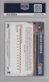 Carlos Correa from the 2015 Topps Update Series set graded by PSA and given an overall grade of 10.