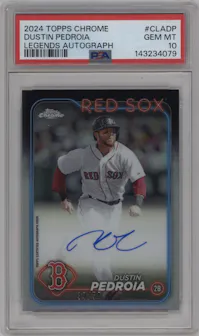 Dustin Pedroia — 2024 Topps Chrome #CLA-DP 39/50
