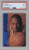 Kobe Bryant from the 1996-97 Upper Deck SP set graded by PSA and given an overall grade of 9.