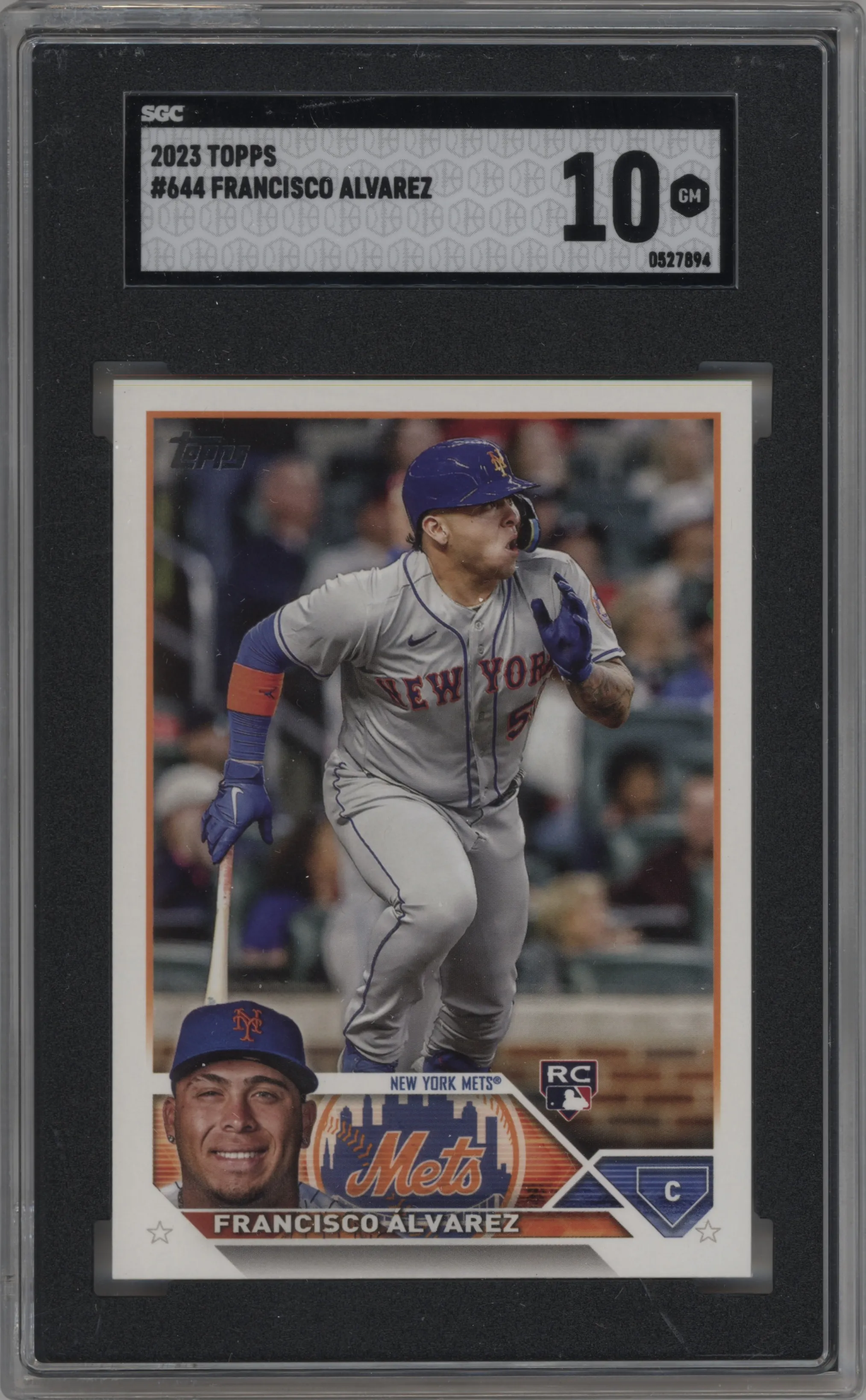 2023 Topps Series 2 Francisco Alvarez SGC 10