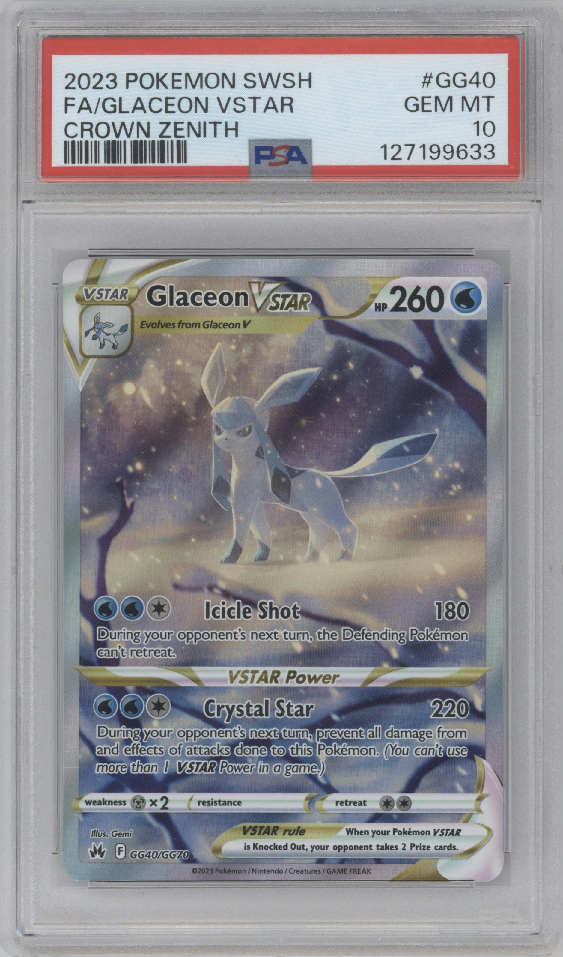 Glaceon Vstar