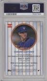 Brett Baty from the 2019 Bowman’s Best set graded by PSA and given an overall grade of 10.