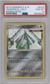 Celesteela from the 2019 Pokemon S&M  set graded by PSA and given an overall grade of 10.