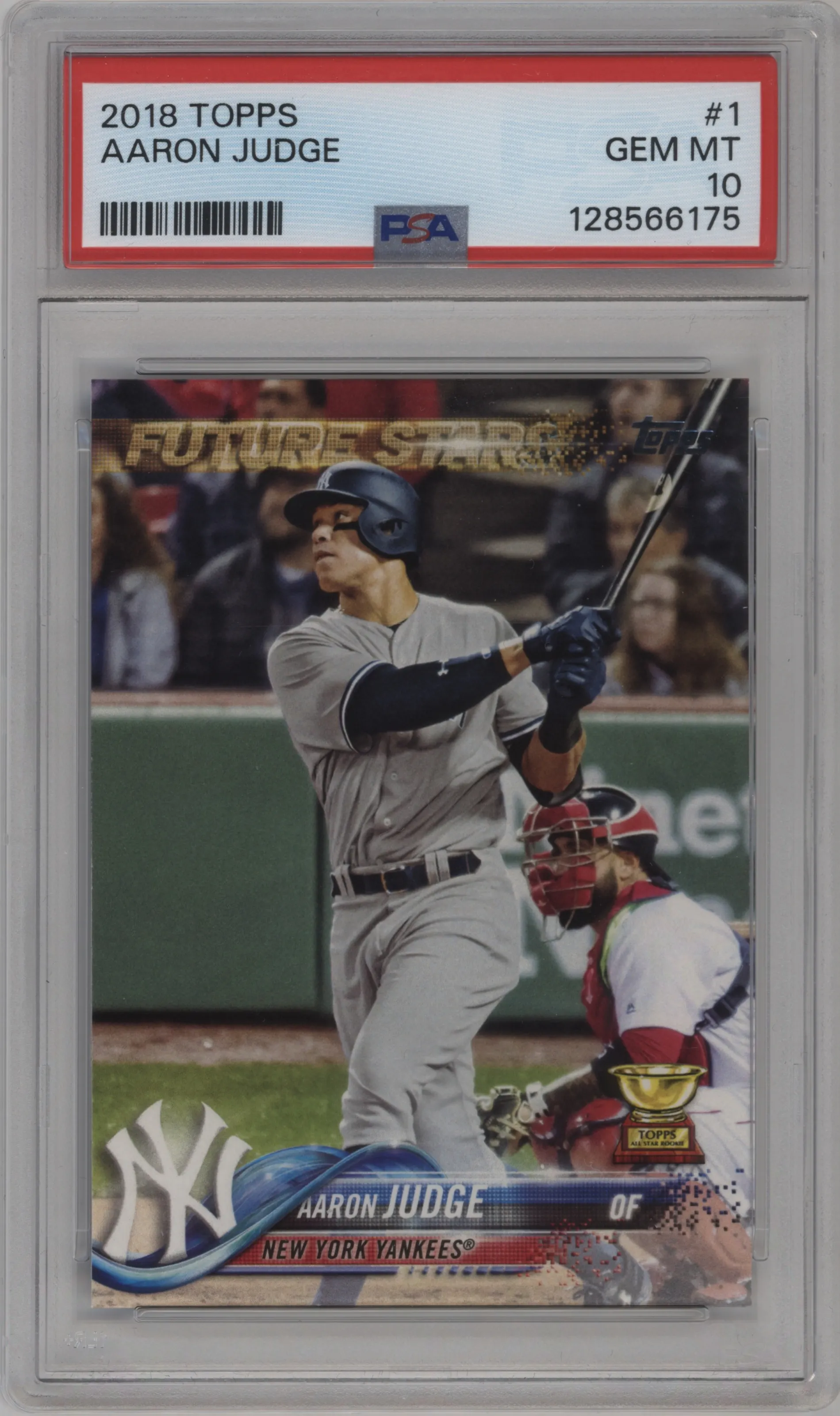 2018 Topps Series 1 Aaron Judge PSA 10