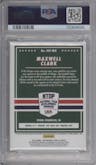 Maxwell Clark from the 2021 Panini Stars & Stripes USA set graded by PSA and given an overall grade of 9.