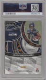 Jaxon Smith-Njigba from the 2023 Panini Spectra set featuring a Psychedelic parallel graded by PSA and given an overall grade of 10.