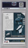 Jalen Hurts from the 2020 Panini Absolute set graded by PSA and given an overall grade of 10.