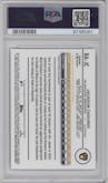 Jackson Chourio from the 2024 Topps Chrome set featuring a Blue Ray Wave Refractor parallel graded by PSA and given an overall grade of 10.