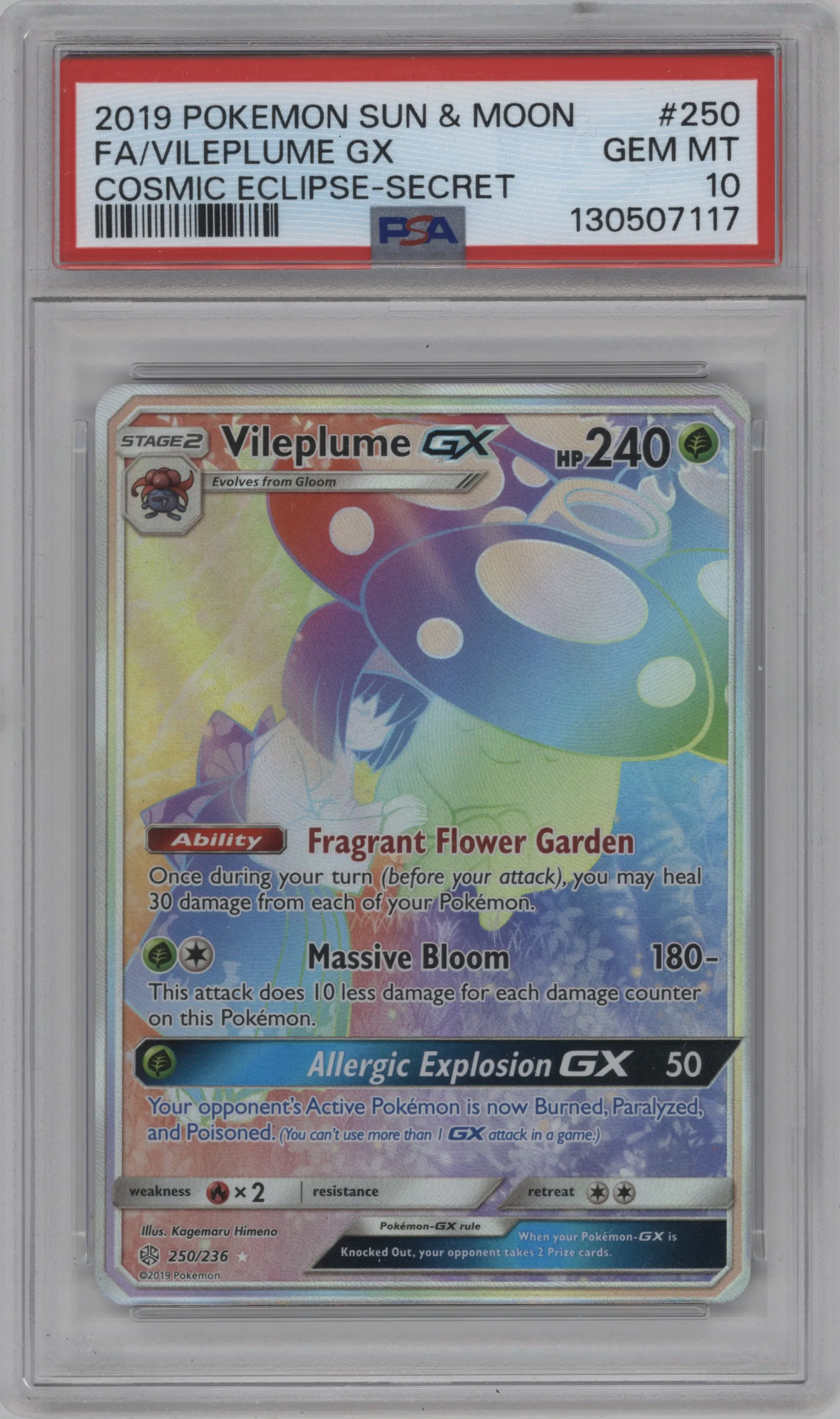 Vileplume GX