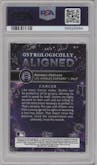 Shohei Ohtani from the 2024 Topps Cosmic Chrome set graded by PSA and given an overall grade of 9.