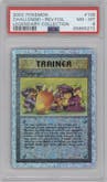 Challenge! from the 2002 Pokemon  set graded by PSA and given an overall grade of 8.