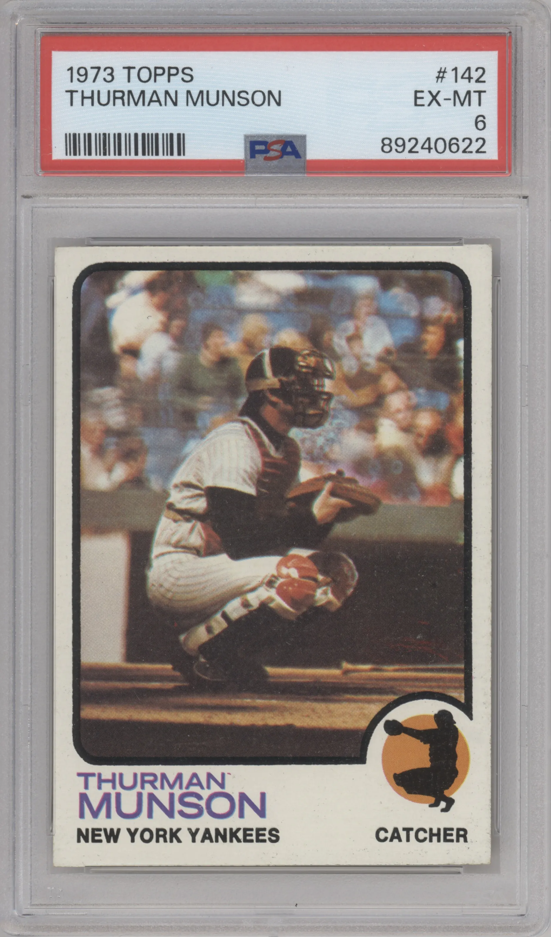 1973 Topps Thurman Munson #142 PSA 6