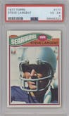 Steve Largent from the 1977 Topps set graded by PSA and given an overall grade of 4.