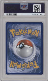 Marnie from the 2021 Pokemon SWSH set featuring a Premium Tournament Collection parallel graded by PSA and given an overall grade of 10.