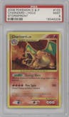 Charizard from the 2008 Pokemon D&P set graded by PSA and given an overall grade of 9.