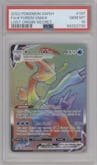 Kyurem VMAX from the 2022 Pokemon SWSH set graded by PSA and given an overall grade of 10.