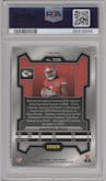 Rashee Rice from the 2023 Panini Prizm set featuring a Silver Prizm parallel graded by PSA and given an overall grade of 10.