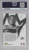 Jayden Reed from the 2023 Donruss Optic set graded by PSA and given an overall grade of 10.
