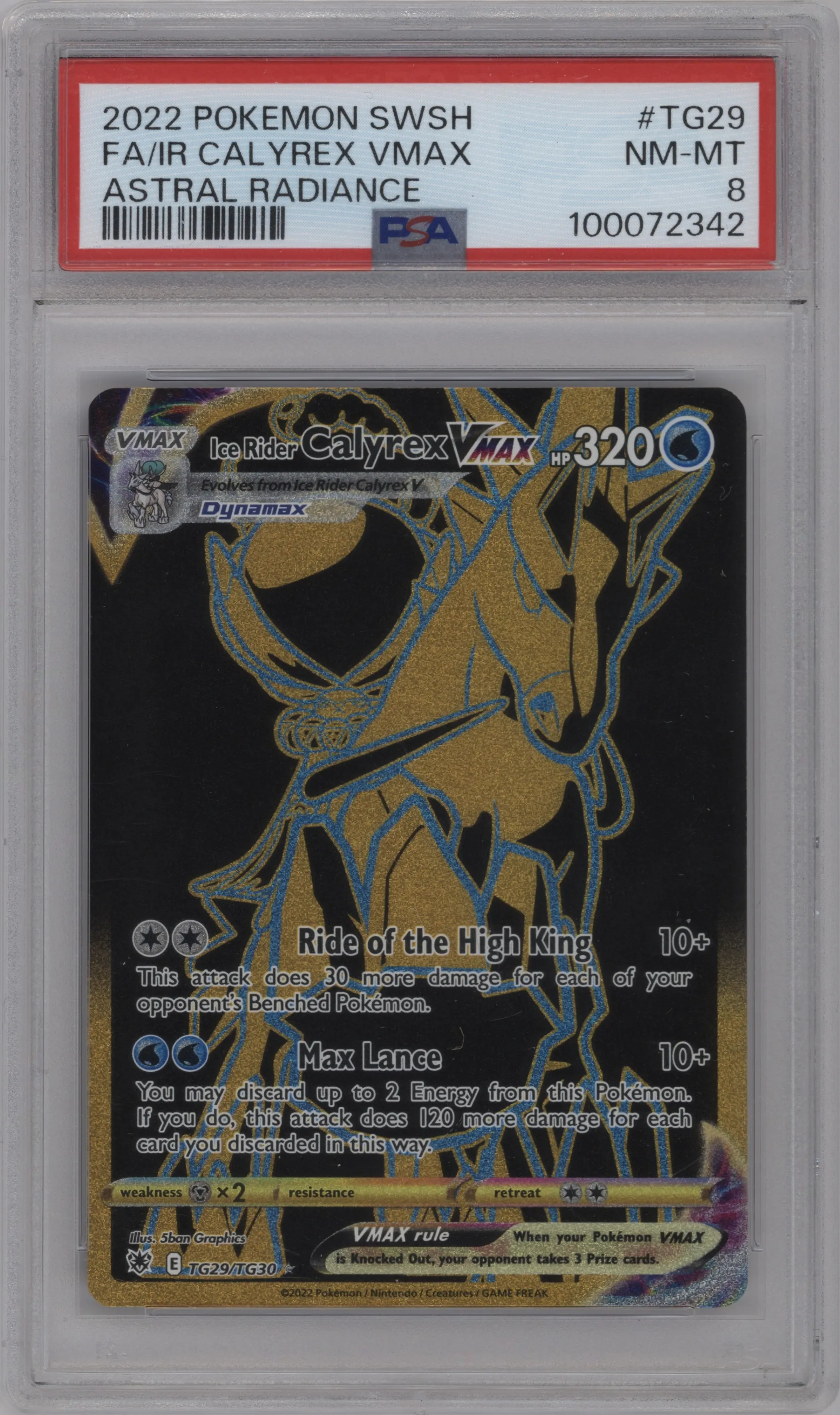 Ice Rider Calyrex VMAX