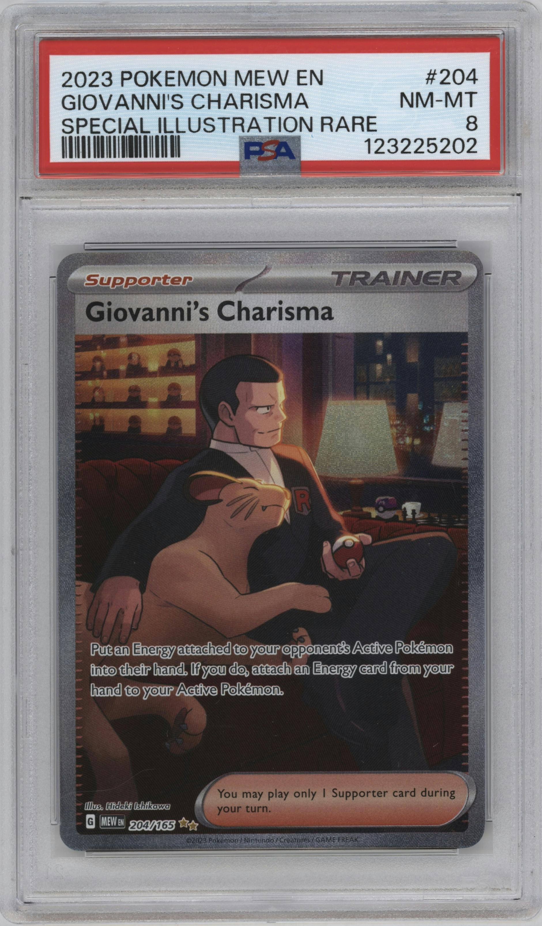 Giovanni's Charisma