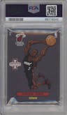 Dwyane Wade from the 2013-14 Panini Innovation set graded by PSA and given an overall grade of 8.5.